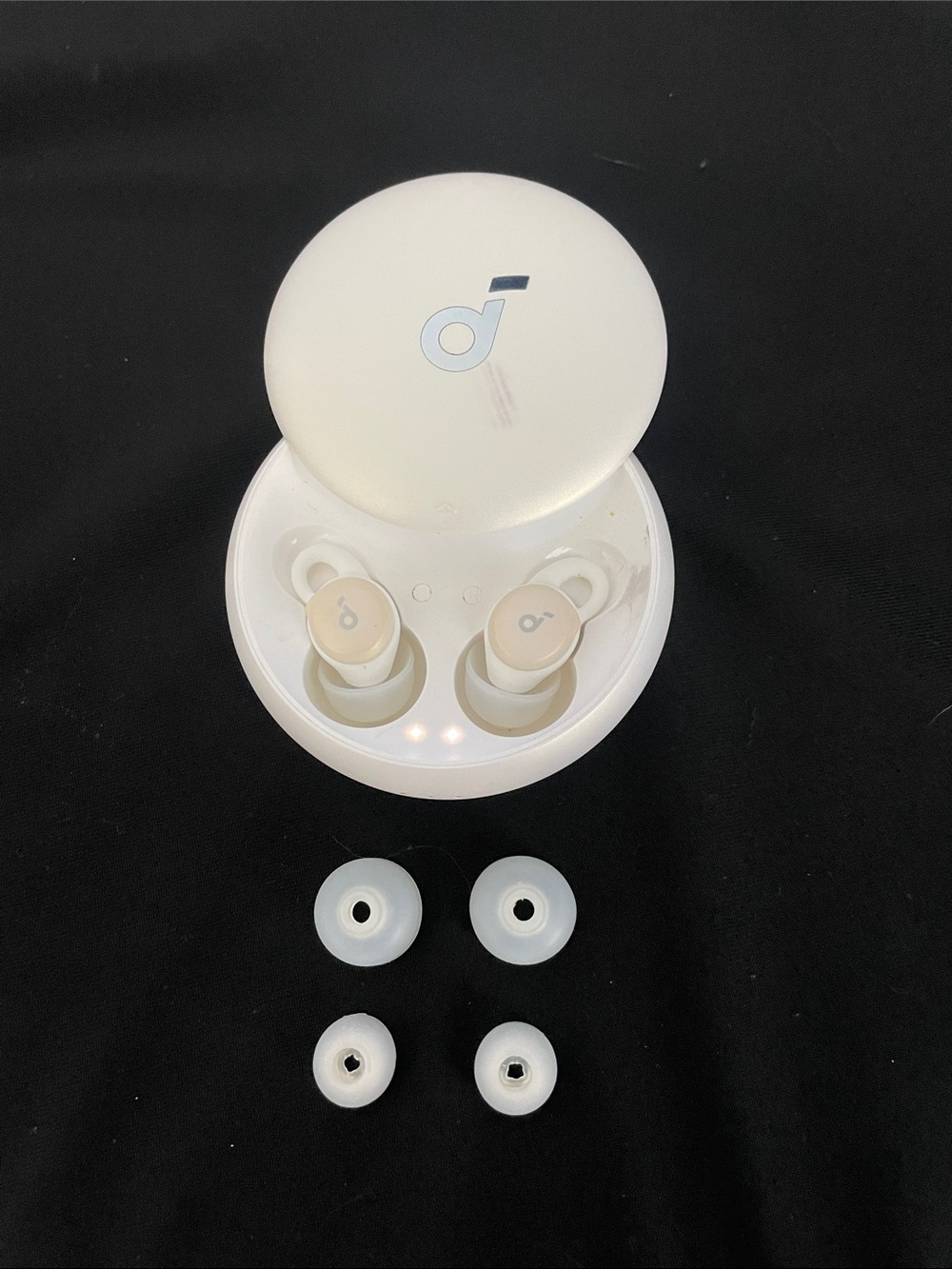 Anker soundcore Sleep True Wireless Earbuds with Compact Round Charging Case